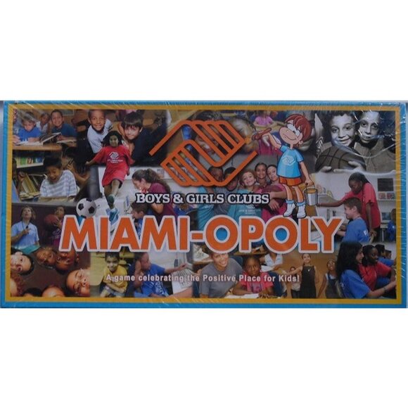 Miami Opoly Board Game Boys & Girls Club - Picture 1 of 2